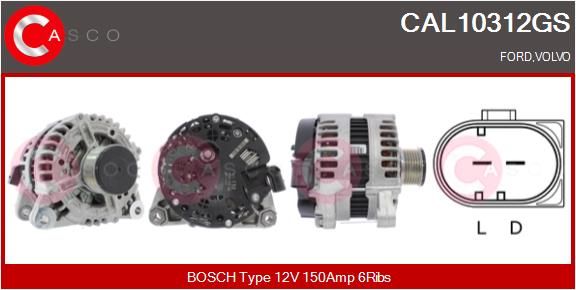 CAL10312GS CASCO Генератор