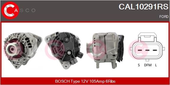 CAL10291RS CASCO Генератор