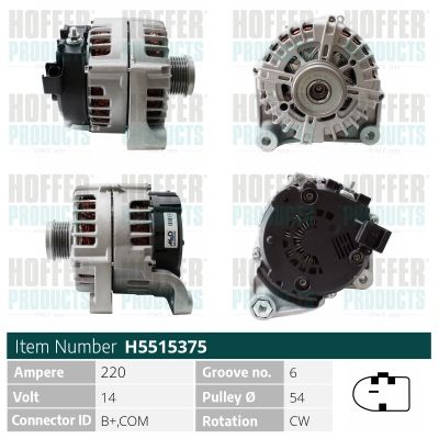 H5515375 HOFFER Генератор