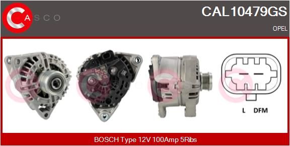 CAL10479GS CASCO Генератор