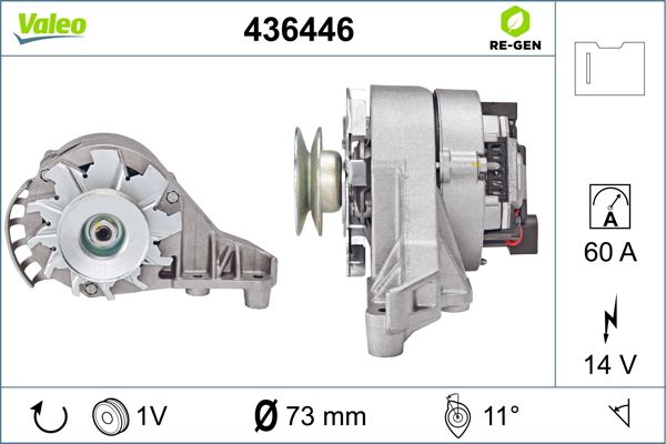436446 VALEO Генератор