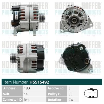 H5515492 HOFFER Генератор