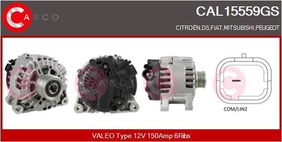 CAL15559GS CASCO Генератор