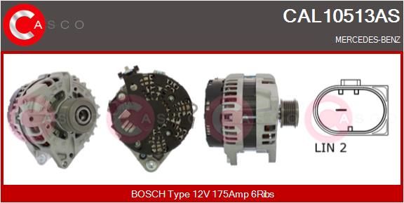 CAL10513AS CASCO Генератор
