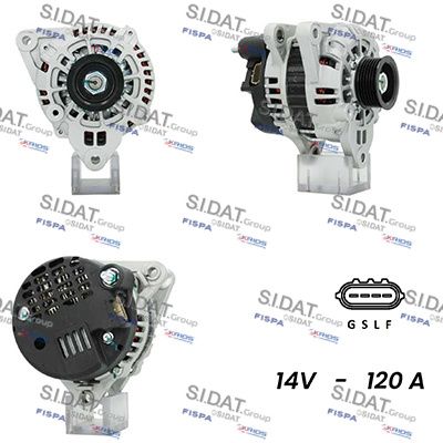 A12VA0661A2 SIDAT Генератор