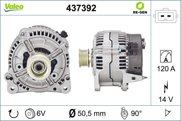 437392 VALEO Генератор