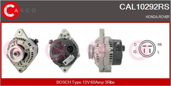 CAL10292RS CASCO Генератор
