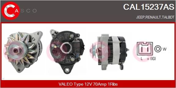 CAL15237AS CASCO Генератор