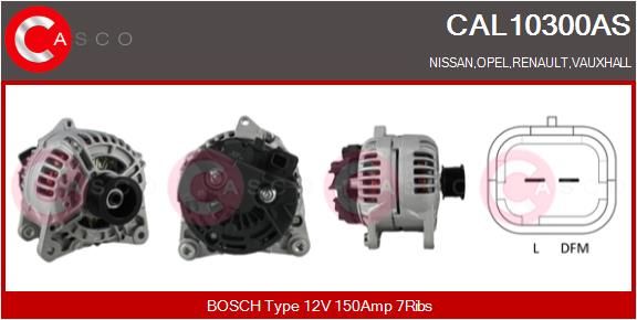 CAL10300AS CASCO Генератор