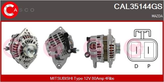 CAL35144GS CASCO Генератор