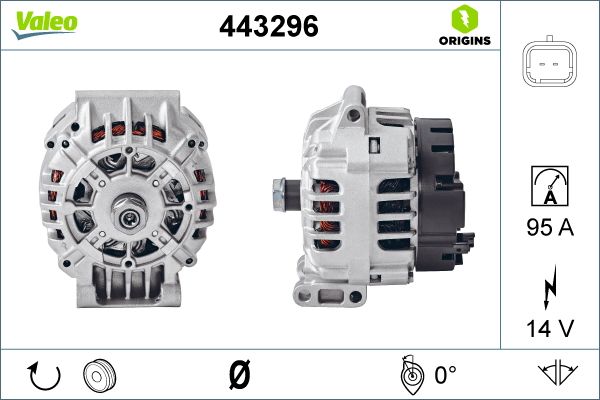 443296 VALEO Генератор