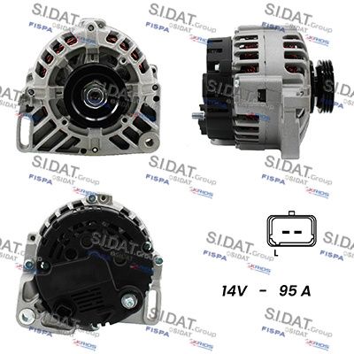 A12VA1015A2 SIDAT Генератор