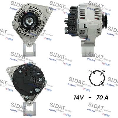 A12VA0246A2 SIDAT Генератор