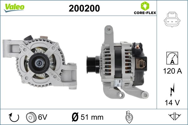200200 VALEO Генератор