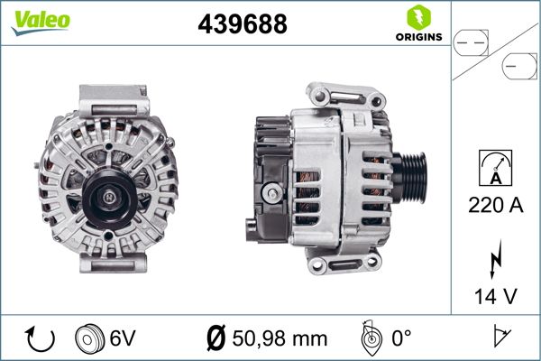 439688 VALEO Генератор