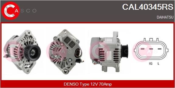 CAL40345RS CASCO Генератор