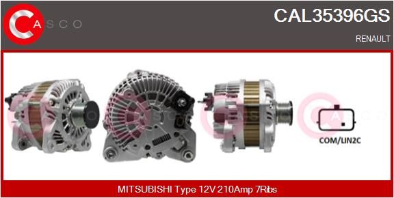 CAL35396GS CASCO Генератор