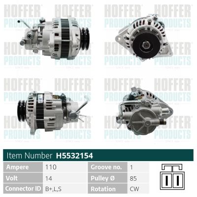 H5532154 HOFFER Генератор