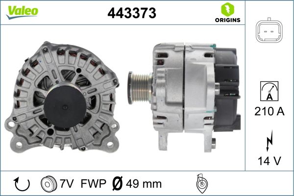 443373 VALEO Генератор