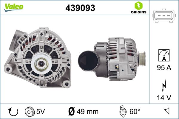 439093 VALEO Генератор