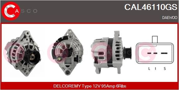 CAL46110GS CASCO Генератор