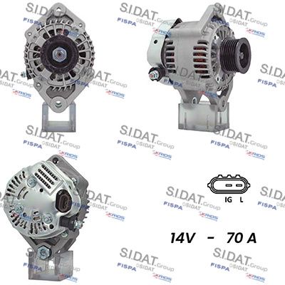 A12DE0209A2 FISPA Генератор