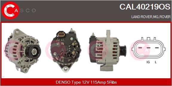 CAL40219OS CASCO Генератор