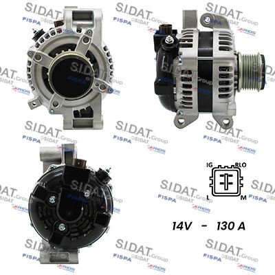 A12DE0119A2 FISPA Генератор