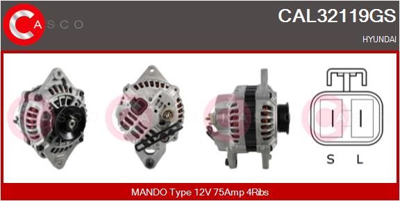 CAL32119GS CASCO Генератор