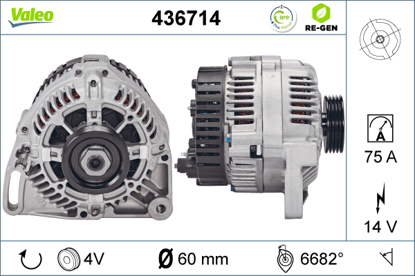 436714 VALEO Генератор