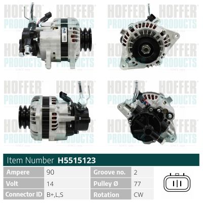 H5515123 HOFFER Генератор