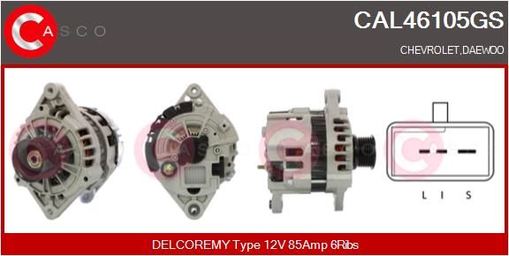 CAL46105GS CASCO Генератор