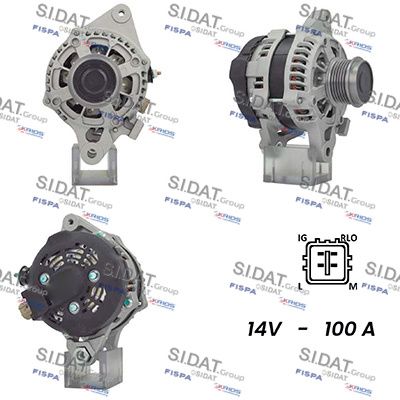 A12DE0729A2 SIDAT Генератор