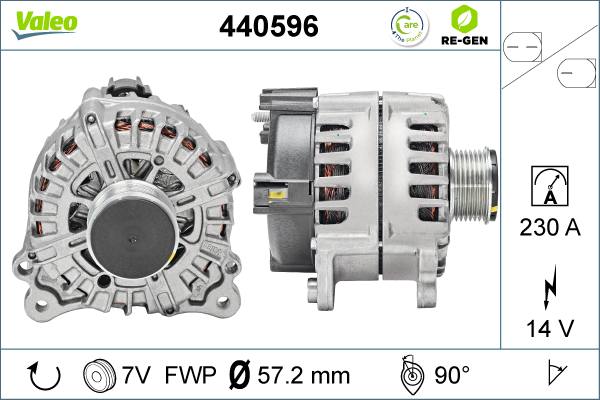 440596 VALEO Генератор