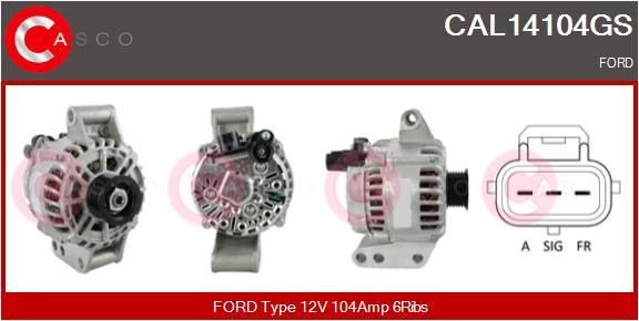 CAL14104GS CASCO Генератор