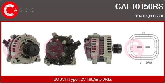 CAL10150RS CASCO Генератор