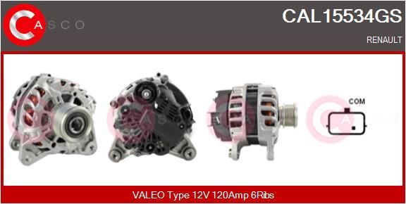 CAL15534GS CASCO Генератор