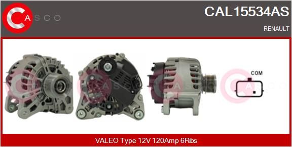 CAL15534AS CASCO Генератор