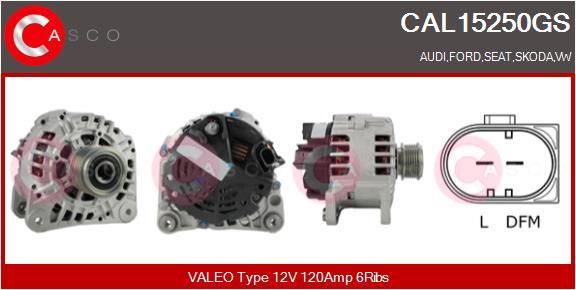CAL15250GS CASCO Генератор