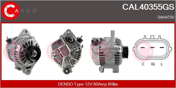 CAL40355GS CASCO Генератор