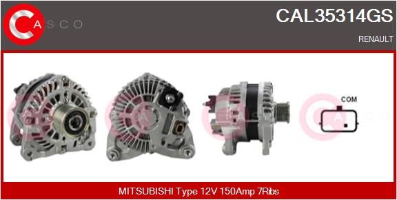CAL35314GS CASCO Генератор