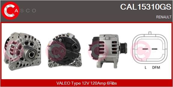 CAL15310GS CASCO Генератор