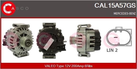 CAL15A57GS CASCO Генератор