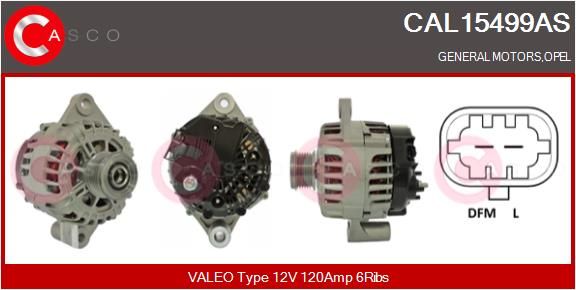 CAL15499AS CASCO Генератор
