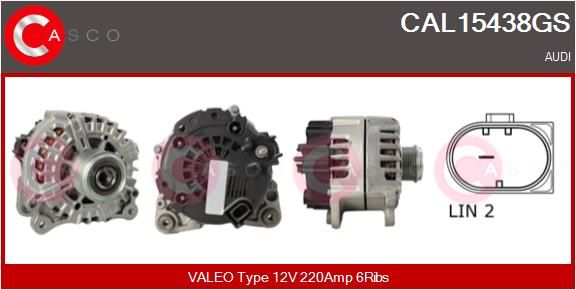 CAL15438GS CASCO Генератор