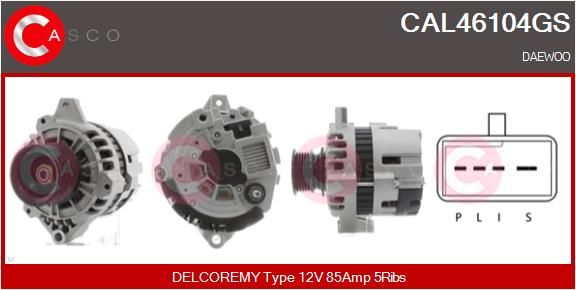 CAL46104GS CASCO Генератор