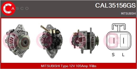 CAL35156GS CASCO Генератор