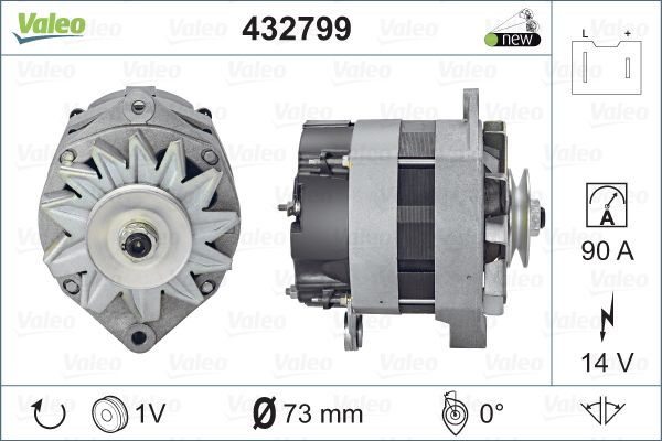 432799 VALEO Генератор