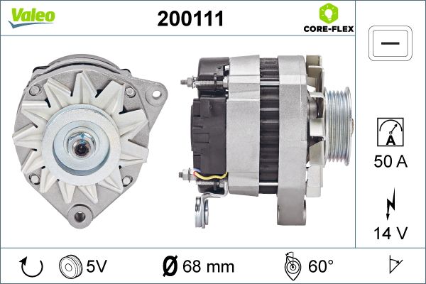 200111 VALEO Генератор