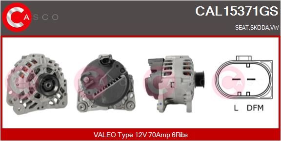 CAL15371GS CASCO Генератор